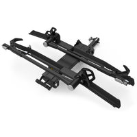 Saris MHS UNO 2-Bike Kit — both single-arm trays extended